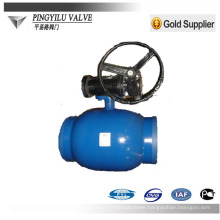 cast steel full weld ball valve st37 for heating supply